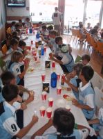 Comiendo en la Pista de Hielo1