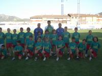 Raúl Albiol con el equipo de Nachito y Abel