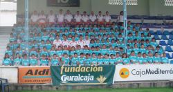 Pedro López con el Campus "Ciudad de Alcoy"