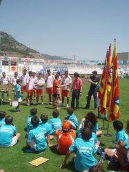 Clausura del 8º Campus de Fútbol "Ciudad de Alcoy"