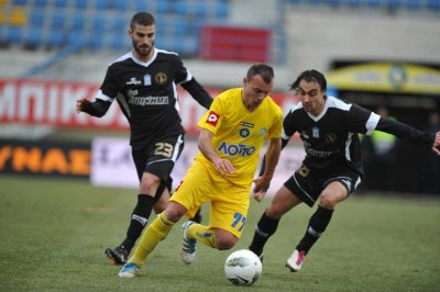 El Asteras Tripoli F.C de Juli, en su mejor momento de la temporada