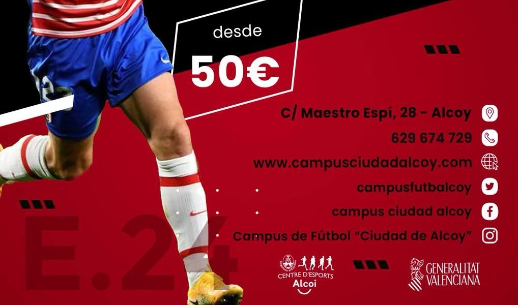 Campus futbol verano 2024